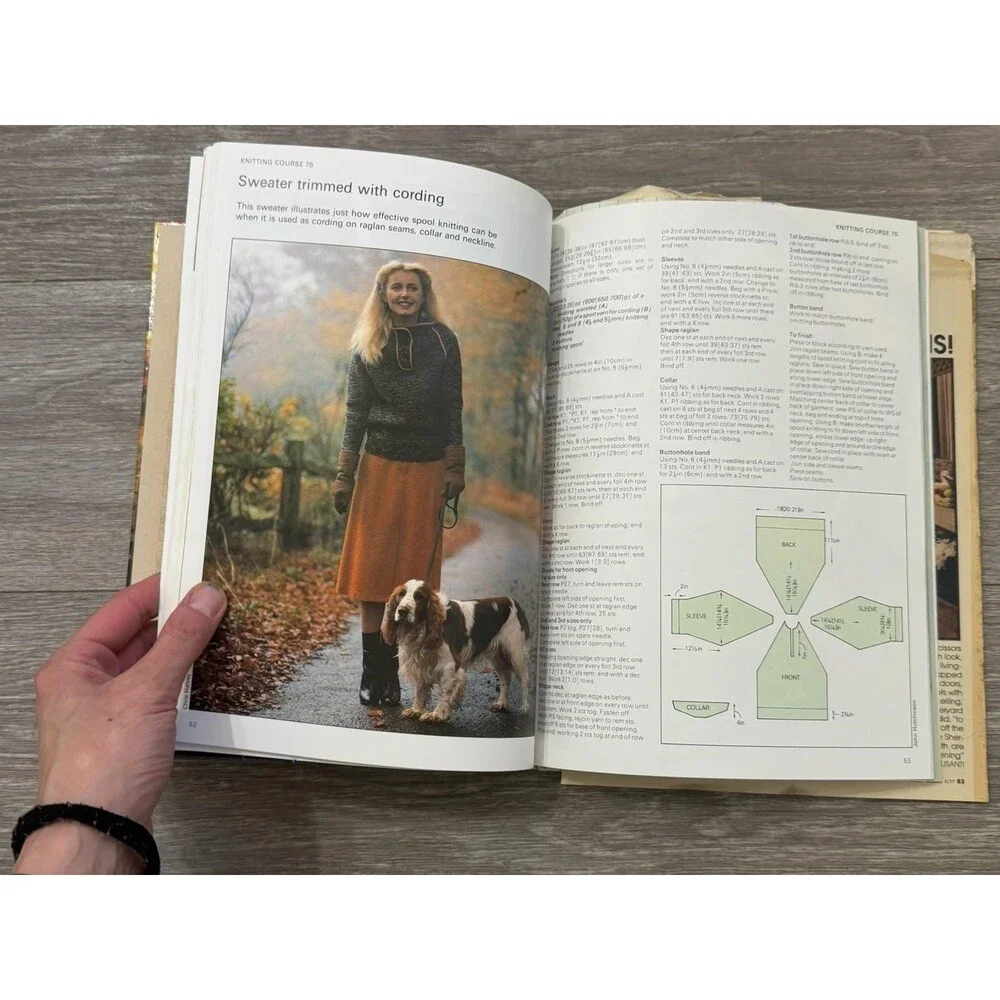 Vintage Stitch by Stitch Needlecraft Book | Home Sewing, Crochet, Knitting